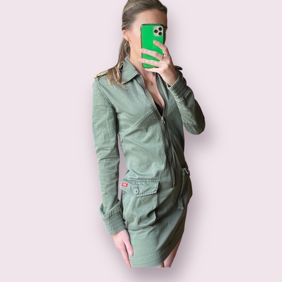 Miss Sixty cargo dress - Picture 2 of 4